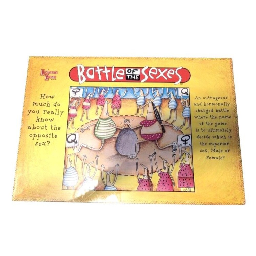 Battle Of The Sexes After Dinner Mint Edition Board Game New Imagination 2001